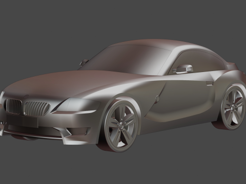 Z4 M 2008 - Sport car 3Dモデル