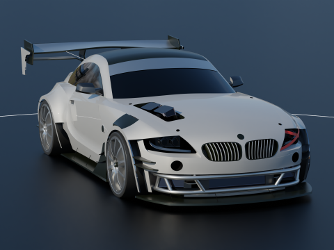 Z4 M - Body kit 3D Model