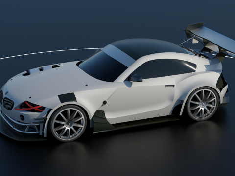 Z4 M - Body kit 3D Model