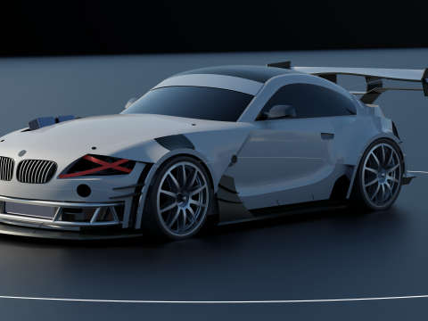 Z4 M - Body kit 3D Model