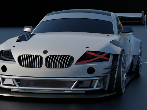 Z4 M - Body kit 3D Model