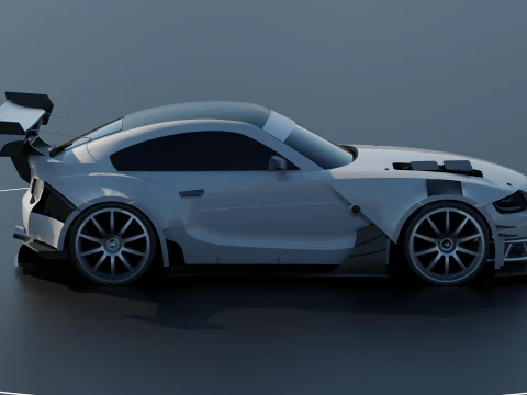 Z4 M - Body kit 3D Model