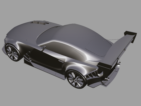 Z4 M - Body kit 3D Model