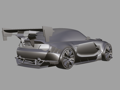 Z4 M - Body kit 3D Model
