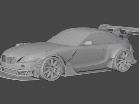Z4 M - Body kit 3D Model