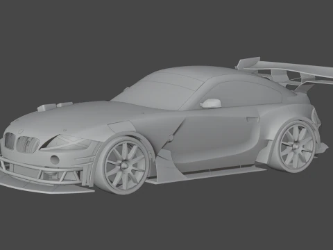 Z4 M - Body kit 3D Model