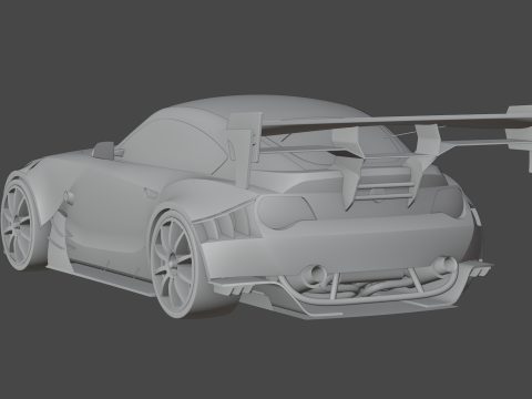 Z4 M - Body kit 3D Model