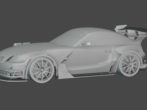 Z4 M - Body kit 3D Model