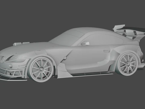 Z4 M - Body kit 3D Model