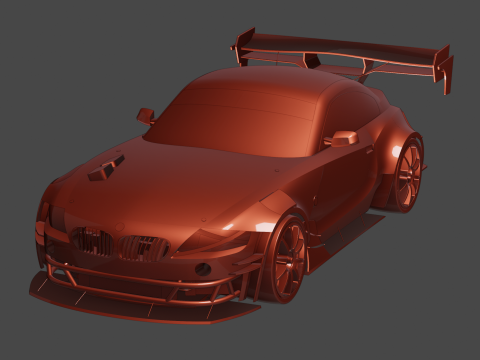 Z4 M - Body kit 3D Model