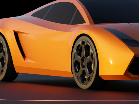 Gallardo - sport car Modello 3D