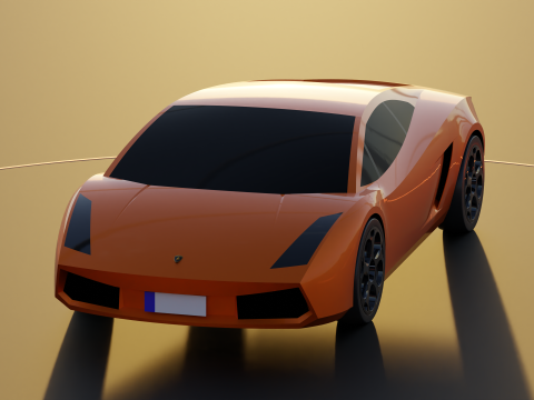 Gallardo - sport car Modello 3D