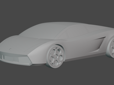 Gallardo - sport car Modello 3D