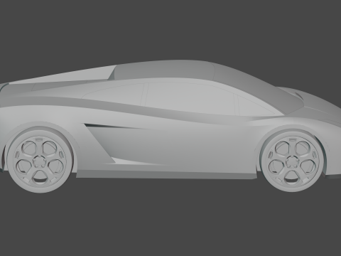 Gallardo - sport car Modello 3D
