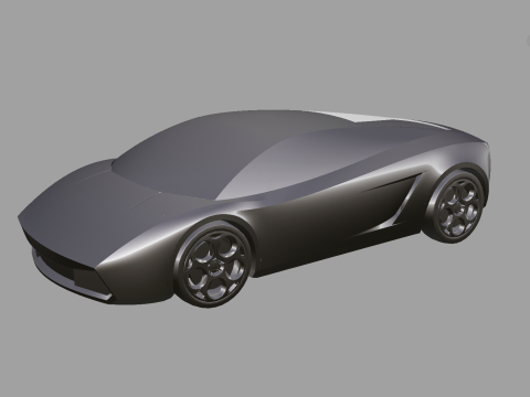 Gallardo - sport car Modello 3D