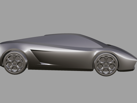 Gallardo - sport car Modello 3D
