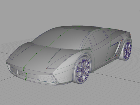 Gallardo - sport car Modello 3D