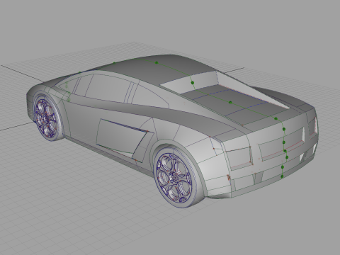 Gallardo - sport car Modello 3D