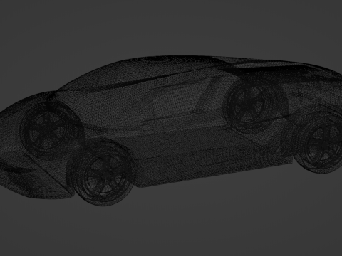 Gallardo - sport car Modello 3D