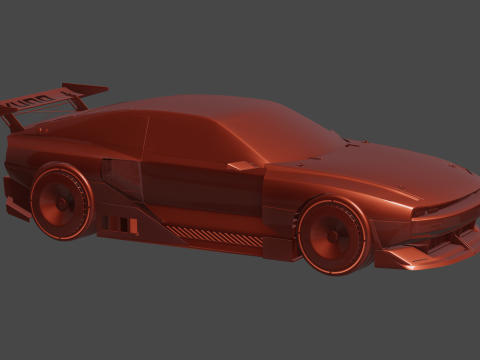 Hyundai N-Vision 74 3D Model