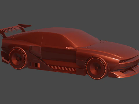 Hyundai N-Vision 74 3D Model