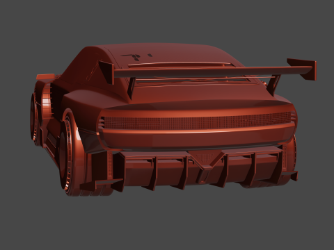 Hyundai N-Vision 74 3D Model