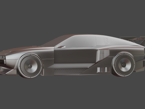 Hyundai N-Vision 74 3D Model
