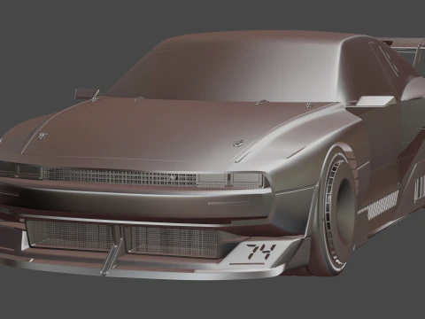 Hyundai N-Vision 74 3D Model