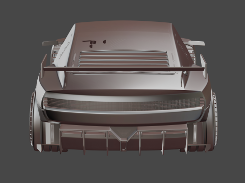 Hyundai N-Vision 74 3D Model