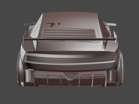 Hyundai N-Vision 74 3D Model