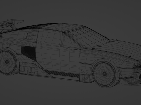 Hyundai N-Vision 74 3D Model