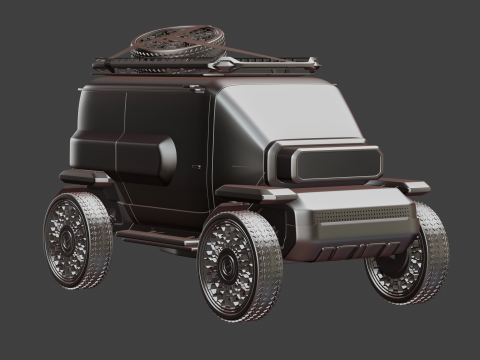 Toyota - Baby Lunar Cruiser - 2023 3D मॉडल