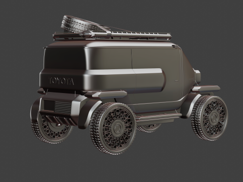 Toyota - Baby Lunar Cruiser - 2023 3D मॉडल
