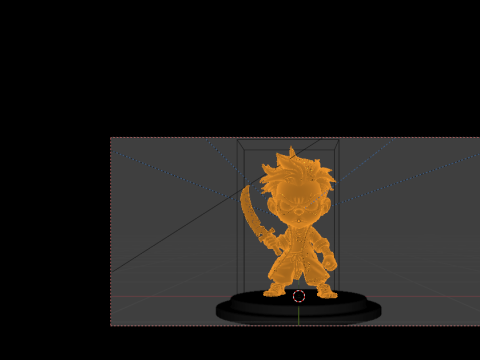 Stylized Punk Boy 3D Model