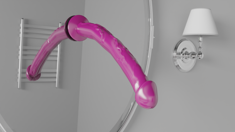 Adult Toy human penis Modelo 3D .c4d .max .obj .3ds .fbx .stl .blend 