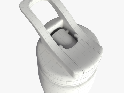 Aqua bottle 3D 모델