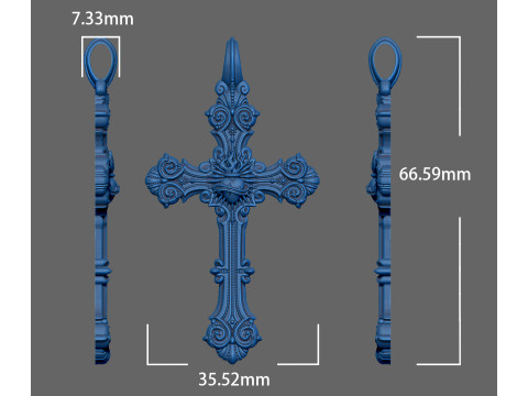 Cross 3D प्रिंट मॉडल