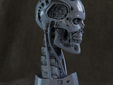 Terminator T2 Model Cetak 3D