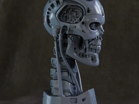 Terminator T2 3D Print Model