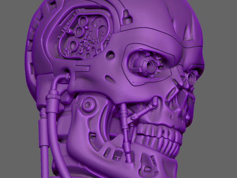 Terminator T2 Model Cetak 3D