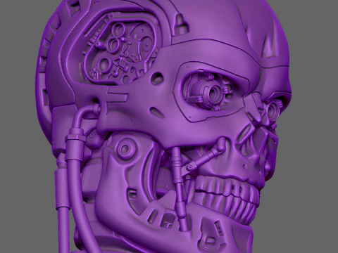 Terminator T2 3D Print Model