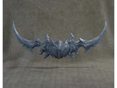 अज़ीनोथ का वारग्लाइव 3D प्रिंट मॉडल