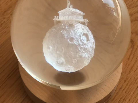 Самотня планета 3D Принт Модель