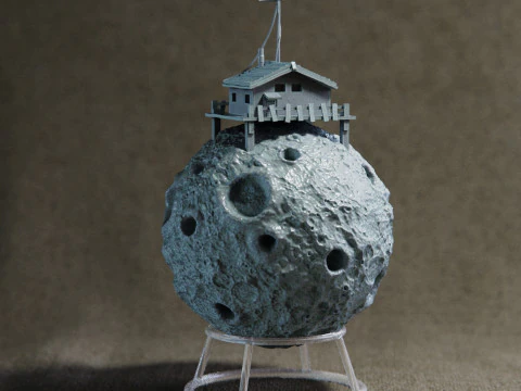 LonelyPlanet 3D Print Model