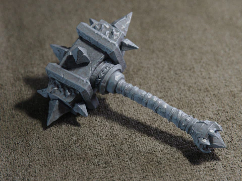 The hand of Flame Demon Ragnaros 3D Print Model