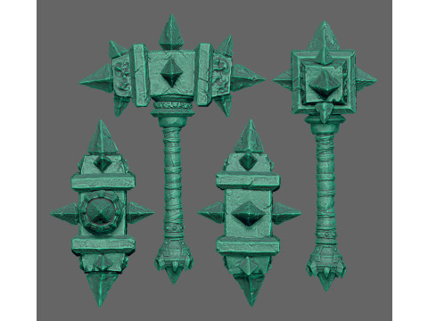 The hand of Flame Demon Ragnaros Model Cetak 3D