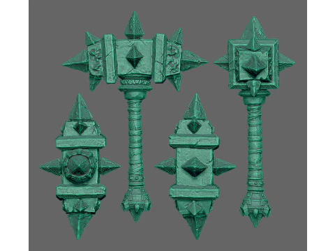 The hand of Flame Demon Ragnaros 3D Print Model