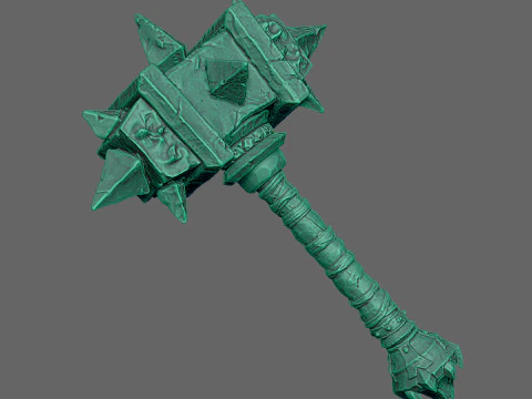 The hand of Flame Demon Ragnaros 3D Print Model