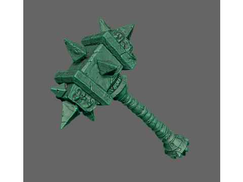 The hand of Flame Demon Ragnaros Model Cetak 3D