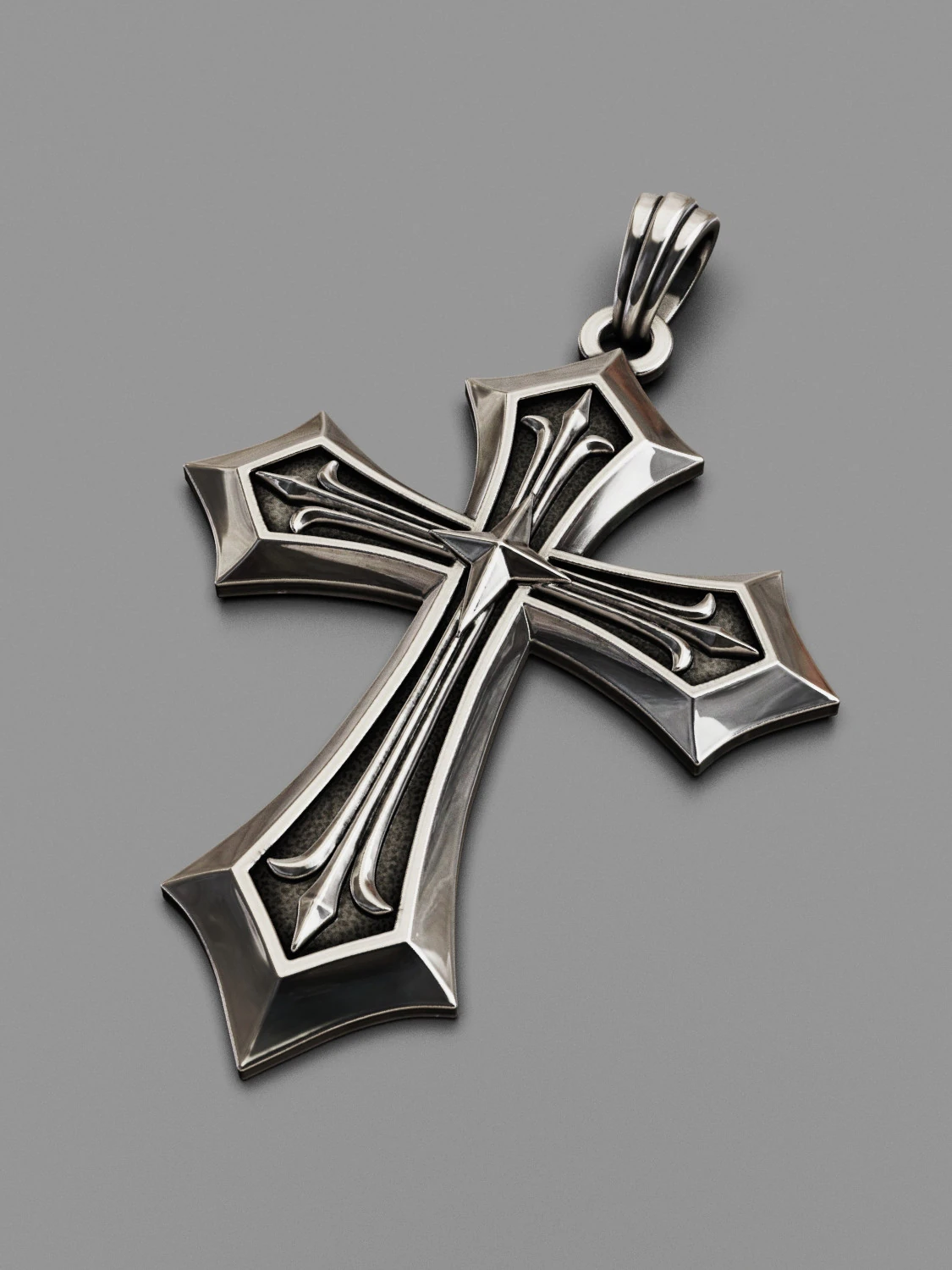 Cross 3D Print Model .c4d .max .obj .3ds .fbx .stl .blend 